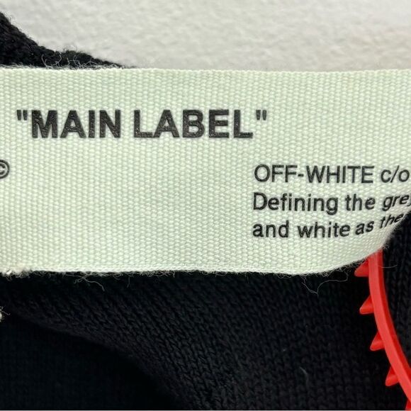 NWT Off-White Logo Strap Midi Dress - Picture 9 of 10